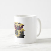 Fledermaus Halloween Kaffeetasse (VorderseiteRechts)