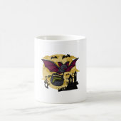 Fledermaus Halloween Kaffeetasse (Mittel)