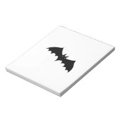 Fledermaus halloween notizblock (Rotiert)