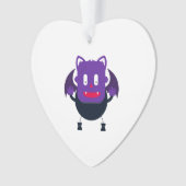 Fledermaus halloween ornament (Vorderseite)