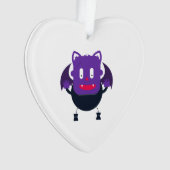 Fledermaus halloween ornament (Vorderseite)