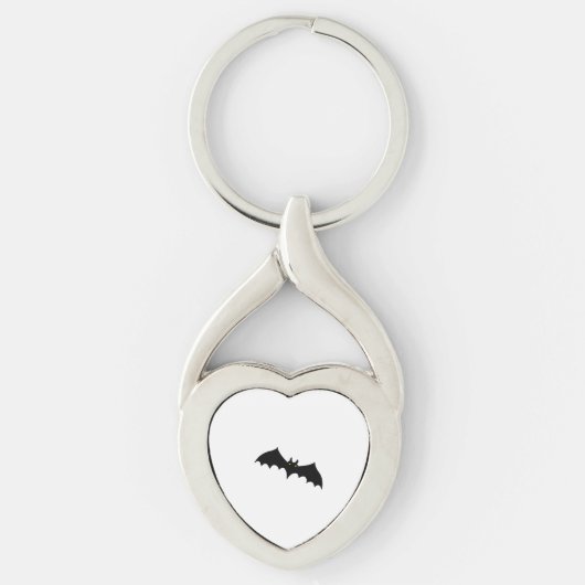 Fledermaus Halloween Schlüsselanhänger (Vorderseite)