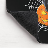 Fledermaus Halloween _ schwarze Katzenfledermaus F Mousepad (Ecke)