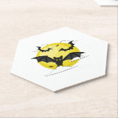 Fledermaus Halloween Untersetzer (angewinkelt)