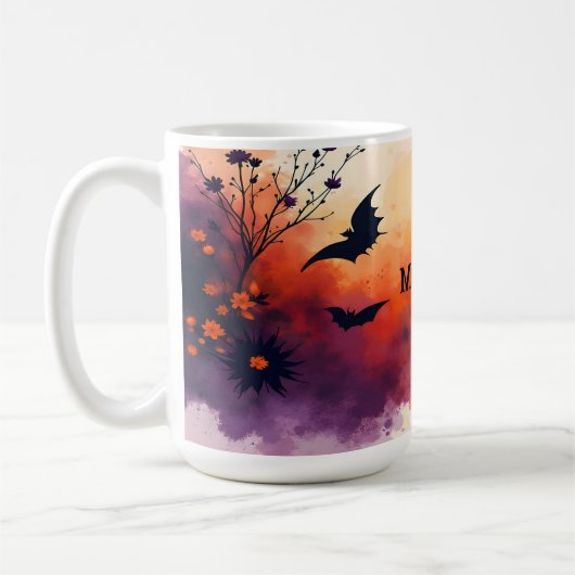 Fledermaus Kaffeetasse (Links)