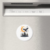 Fledermaus-Katze-Flugpatrouille Magnet (In Situ (Geschirrspüler))
