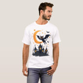 Fledermaus-Katze-Flugpatrouille T-Shirt (Vorne ganz)