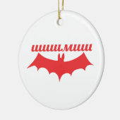 Fledermaus Keramikornament (Links)