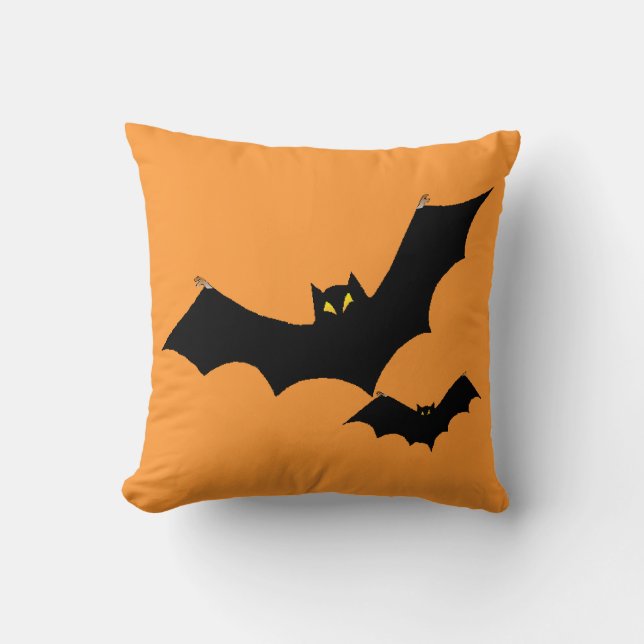 Fledermaus Kissen (Vorderseite)