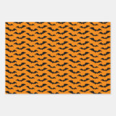 Fledermaus-Papierblätter Geschenkpapier Set (Vorderseite 2)