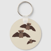 Fledermaus Schlüsselanhänger (Vorderseite)