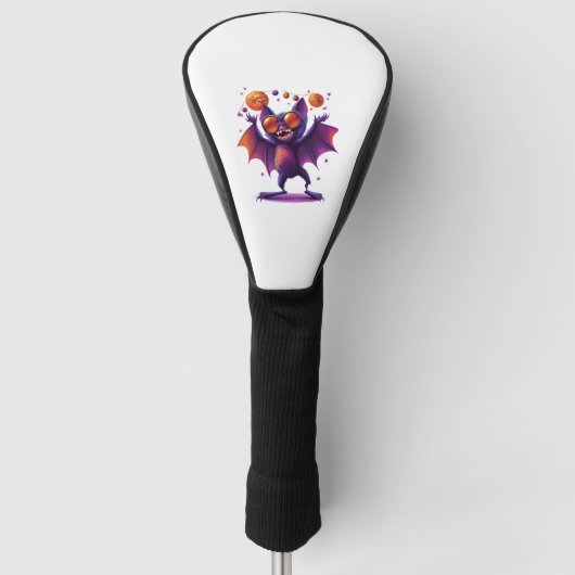 Fledermaus-tastische Party Golf Headcover (Vorderseite)