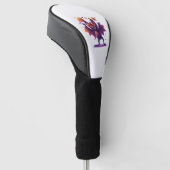 Fledermaus-tastische Party Golf Headcover (angewinkelt)
