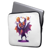 Fledermaus-tastische Party Laptopschutzhülle (Vorderseite Links)