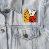 Fledermaus Theater und Kabarett Button (Beispiel)