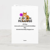 Fledermaus-Würdigungstag | 17. April Karte (Rückseite)