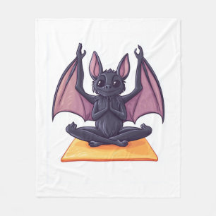 Fledermaus Yoga Flow Fleecedecke