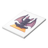 Fledermaus Yoga Flow Notizblock (Rotiert)