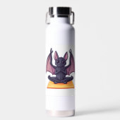 Fledermaus Yoga Flow Trinkflasche (Vorne)