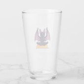 Fledermaus-Yoga-Fluss Glas (Rückseite)