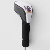 Fledermaus-Yoga-Fluss Golf Headcover (angewinkelt)