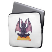 Fledermaus Yoga Fluss Laptopschutzhülle (Vorderseite Links)