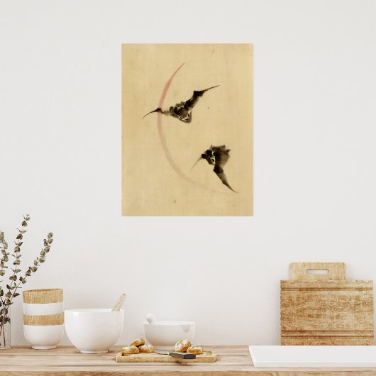 Fledermäuse 1840 poster (Küche)