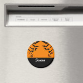 Fledermäuse auf Orange Magnet (In Situ (Geschirrspüler))