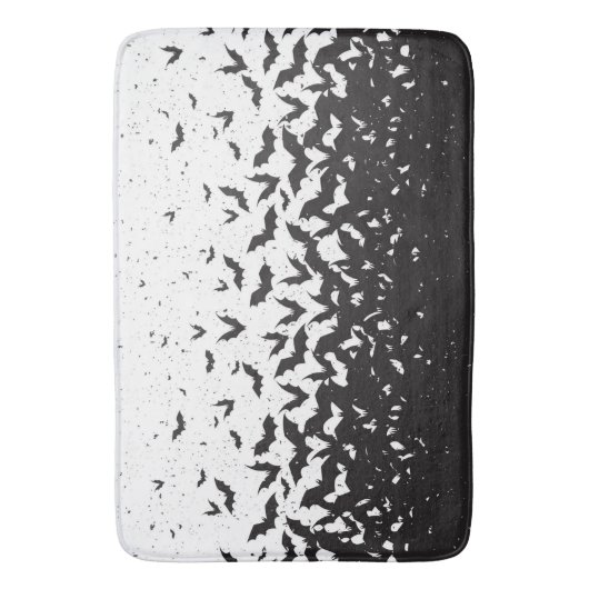 Fledermäuse Badematte (Vorderseite Vertikal)