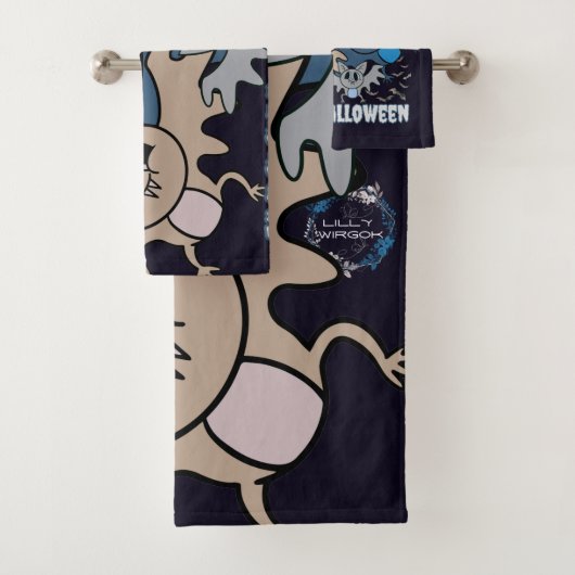 Fledermäuse Badhandtuch Set (Insitu)