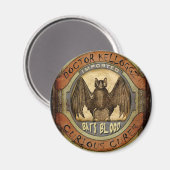 Fledermäuse Blut Magnet (Vorderseite/Rückseite)