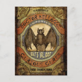 Fledermäuse Blut Postkarte (Vorderseite)