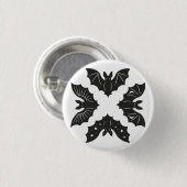 Fledermäuse Button (Vorne & Hinten)