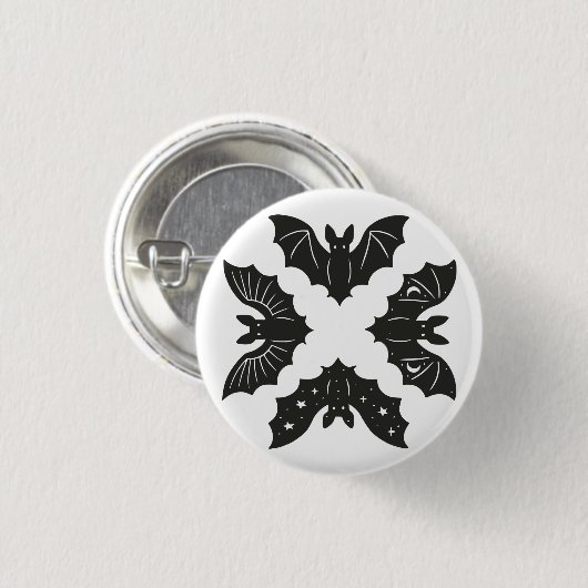 Fledermäuse Button (Vorne & Hinten)