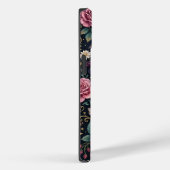 Fledermäuse, die durch Rosen fliegen, Gothic-iPhon Case-Mate iPhone Hülle (Rückseite / Rechts)