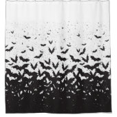 Fledermäuse Duschvorhang (Vorderseite)