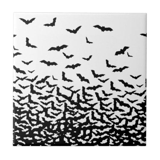 Fledermäuse! Fledermäuse! Fliese (Vorderseite)
