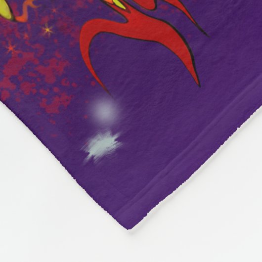 Fledermäuse Fleecedecke (Ecke)