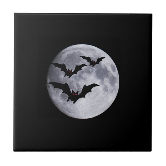 Fledermäuse Fliese (Vorderseite)