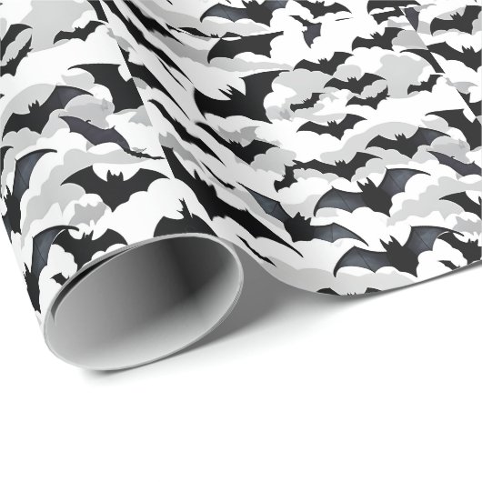 Fledermäuse Geschenkpapier (Rolleneckpunkt)