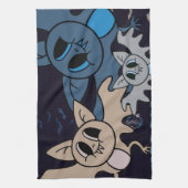 Fledermäuse Geschirrtuch (Vertikal)