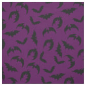 Fledermäuse Gothic Halloween Tief Lila Stoff (Muster)