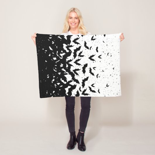 Fledermäuse Halloween Horror Vampire Fleecedecke (Beispiel)