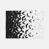 Fledermäuse Halloween Horror Vampire Fleecedecke (Vorderseite (Horizontal))