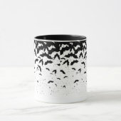 Fledermäuse Halloween Horror Vampire Tasse (Zentrum)