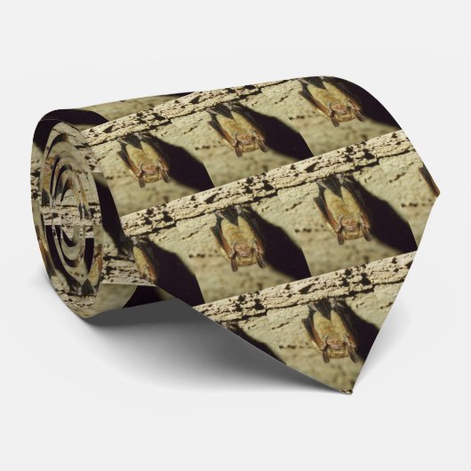 Fledermäuse Halloween-Krawatte Krawatte (Gerollt)