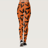 Fledermäuse Halloween Leggings (Rückseite)