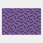 Fledermäuse Halloween-Party Geschenkpapier Set (Vorderseite 3)