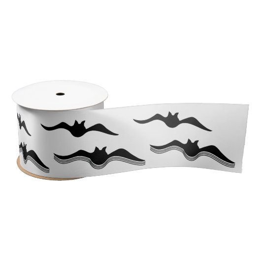 Fledermäuse, Halloween Satinband (Spule)