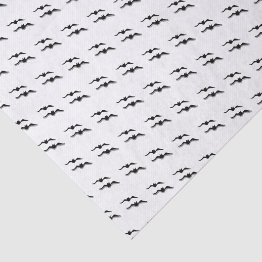 Fledermäuse, Halloween Seidenpapier (Ausschnitt)